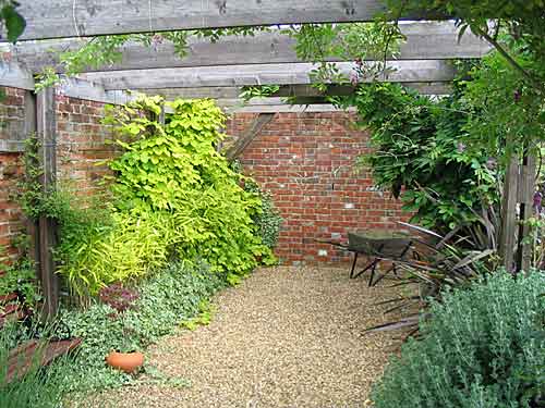 Corner of the Walled Garden